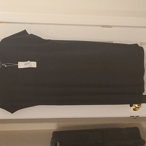New black Eileen fisher dress